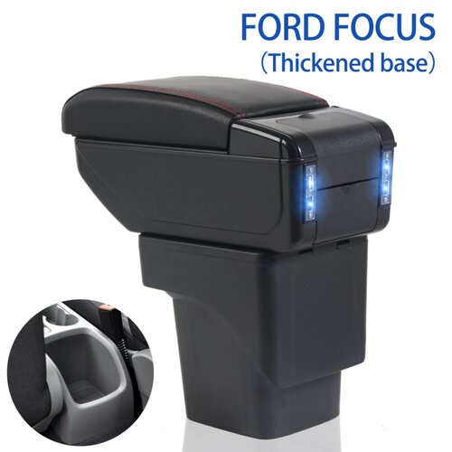 适用于FORD FOCUS armrest box海外专用汽车扶手箱置物盒配件