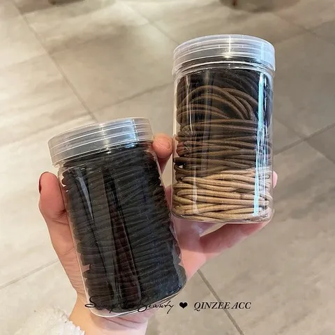 韩版糖果小皮筋头绳高弹力直销皮套橡皮筋发圈简约基础扎头发