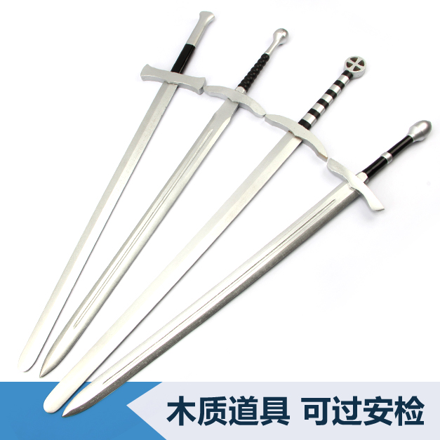 cosplay动漫道具盾牌 西洋剑骑士剑 舞台影视摄影万用武器剑木制在类目 模玩/动漫/周边/cos/桌游, Cosplay服饰/道具/服务, COSPLAY配件/道具/人偶服中 - 来自Buy2taobao.com提供专业的淘宝代购服务