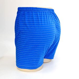 男士全棉平角裤阿罗裤纯棉加肥青年中老年人高腰四角内裤肥佬裤