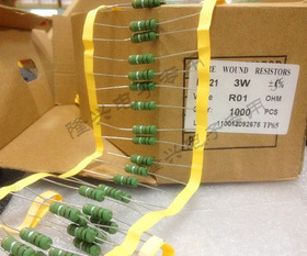 原装正品RX21线绕电阻3W功率电阻 1K 2K 4.7K各阻值 5% (50起拍)