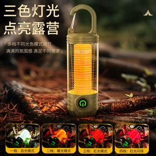 户外背包挂灯便携式露营灯天幕帐篷灯野营充电照明灯随身手电筒