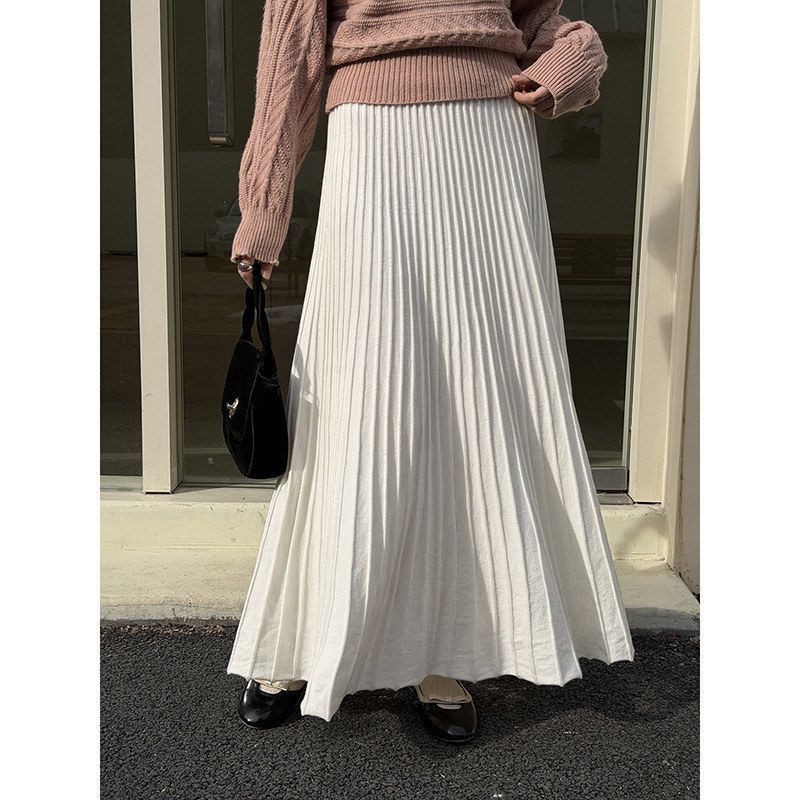 【晚风芭蕾】歌铭复古百褶针织