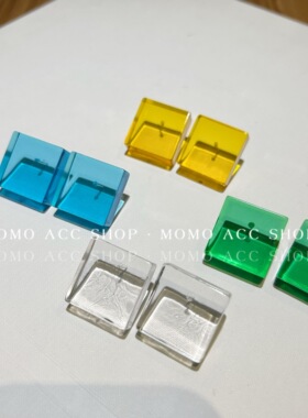 新款个性甜美亚克力夏天爆款耳钉