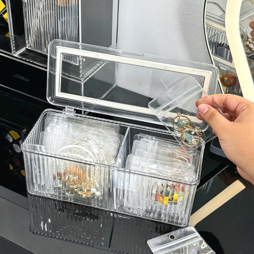 首饰收纳盒密封防氧化带盖