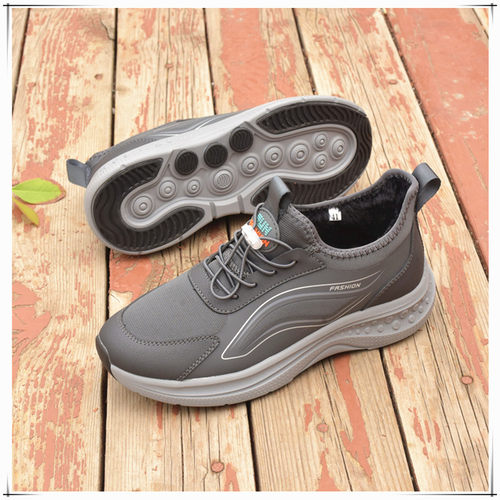 男棉鞋超轻底加绒保暖健步鞋