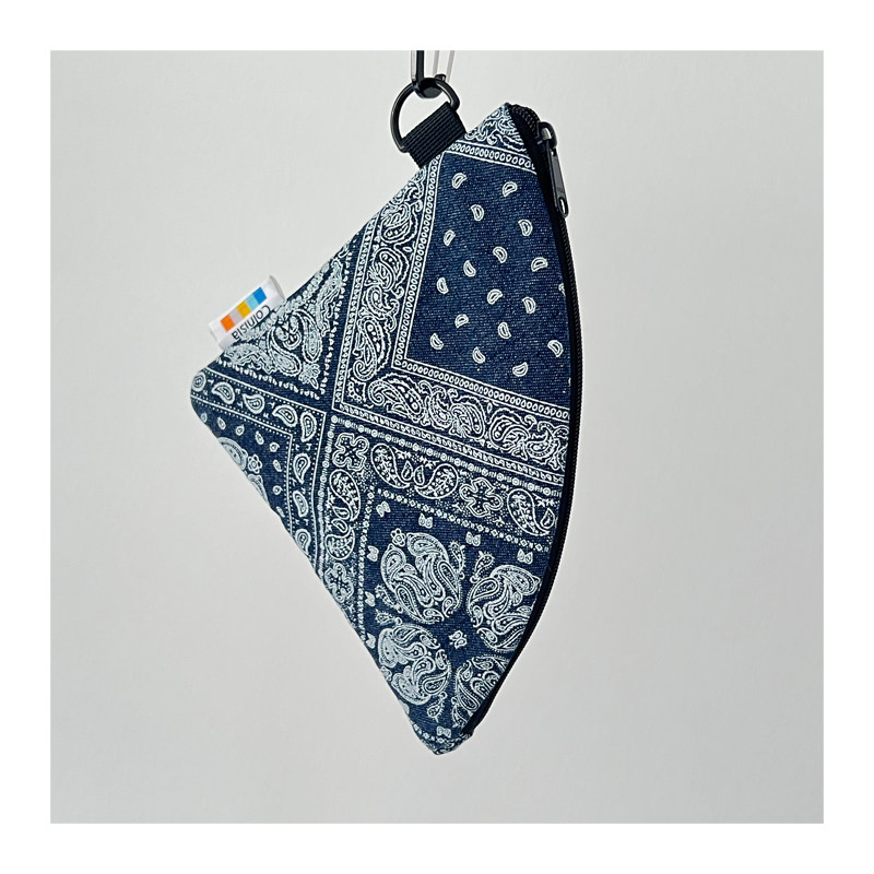 1s山系户外复古腰果花bandana paisley手冲咖啡滤纸收纳包露营