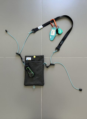 1S Colnisla手作XPAC山系户外机能防水斜挎手机包露营gorpcore