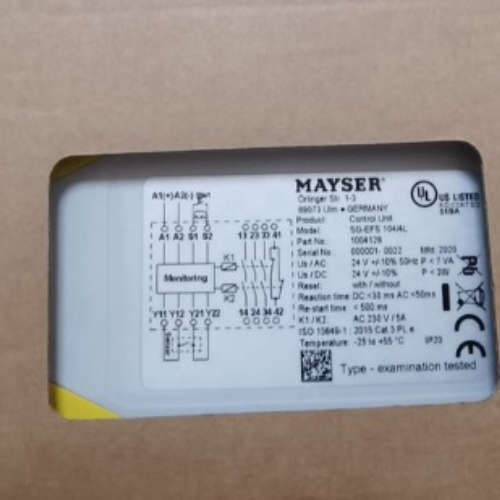 德国MAYSER   继电器模块SG-EFS 104/2W 1K2or8k2（1005196）
