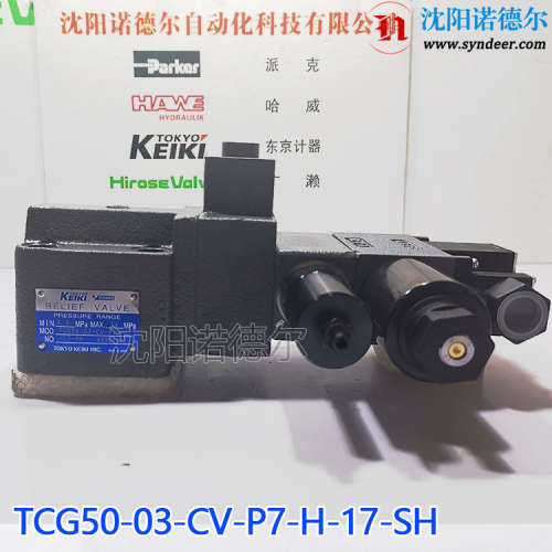 TCG50-03-FV-PN2-H-17-SH-S189日本东京计器正品多段式溢流阀