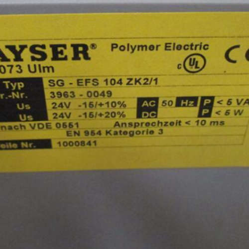 德国MAYSER 型号 SG-EFS104zk2/1   模块