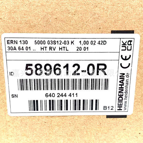 ERN130 5000 03S12-03 ID589612-0R海德汉HEIDENHAIN原装编码器