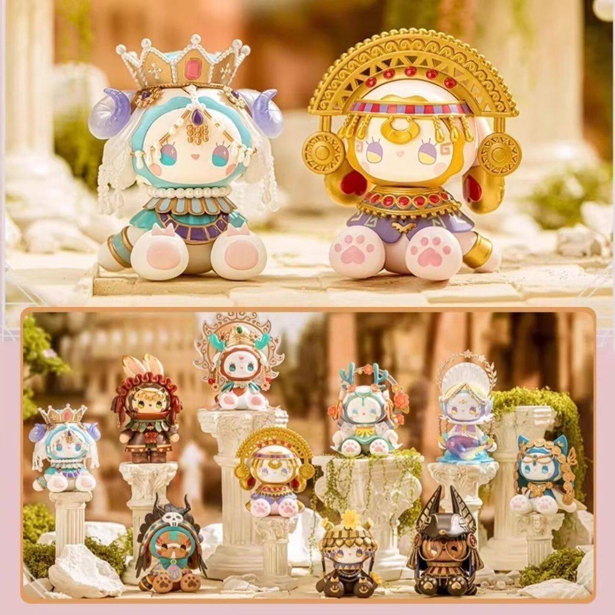 正版EMMA秘境森林时间长河系列盲盒手办玩具可爱公仔摆件节日礼物