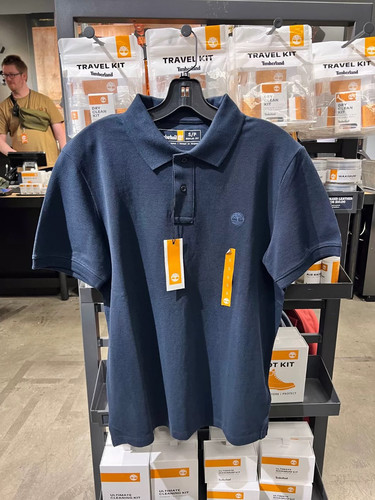 TIMBERLAND夏季休闲翻领POLO衫男