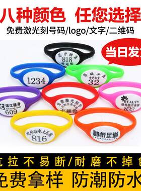 数字健身房更衣柜硅胶桑拿手牌