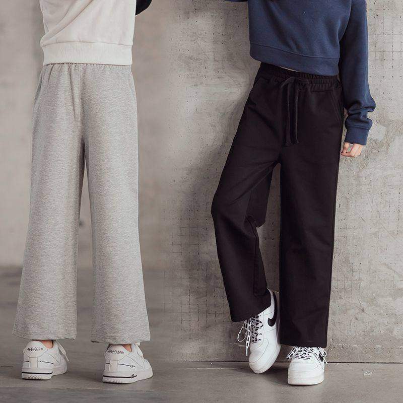 女童阔腿裤春秋装2026新款儿童洋气宽松裤子中大童直筒休闲裤长裤,童装/婴儿装/亲子装,运动裤卫裤,淘宝优惠券,粉丝福利购,淘宝优惠卷