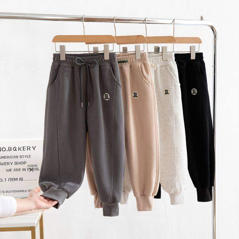 女童裤子春秋外穿洋气卫裤儿童韩版束脚休闲裤春装中大童运动裤潮,童装/婴儿装/亲子装,运动裤卫裤,淘宝优惠券,粉丝福利购,淘宝优惠卷