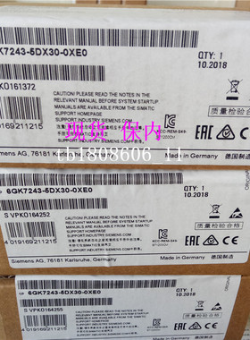6GK7243-5DX30-0XE0西门子通信模块CM 1243-56GK72435DX300XE0