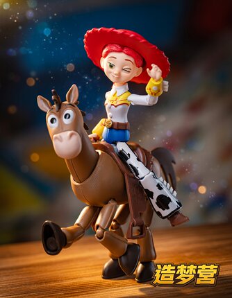 布鲁可积木人偶玩具总动员巴斯光年胡迪第1弹Toy Story拼装盲盒潮