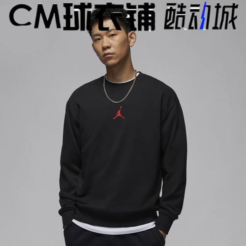JORDAN男子运动休闲印花长袖卫衣