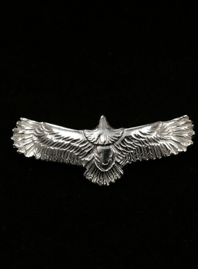 三沐饰家菊地健kenkikuchi 纯银迷你鹰 老鹰项链吊坠男女银饰配件