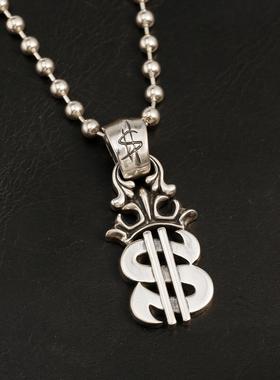 三沐Bill Wall Leather BWL925纯银美金复古手工吊坠银饰