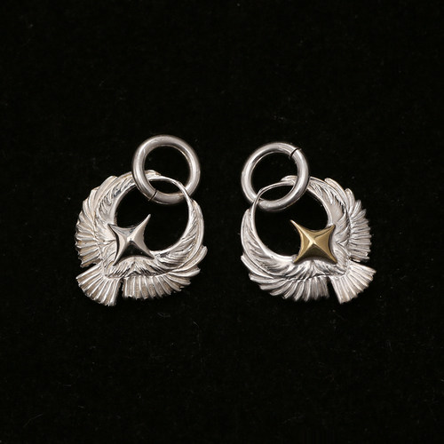 三沐饰家 Horizon Blue 迷你小鹰小鸽子吊坠925纯银鹰HB手工银饰