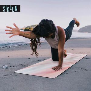 SIGEDN椰壳瑜伽垫新款专业防滑加厚家用静音天然橡胶健身舞蹈垫子
