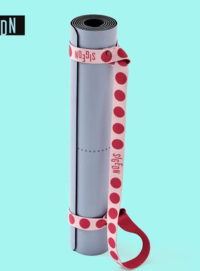 YOGAyoga |SIGEDN正品瑜伽垫捆绑带辅具运动健身收纳瑜伽背带束绳