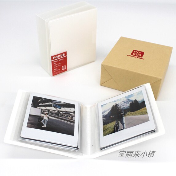 FUJI SQ SQUARE ALBUM SQ SERIES SPECIAL SQUARE ALBUM WIDE WIDE 300 SERIES SET OF 2 SMALL BOOKS 48 SHEETS