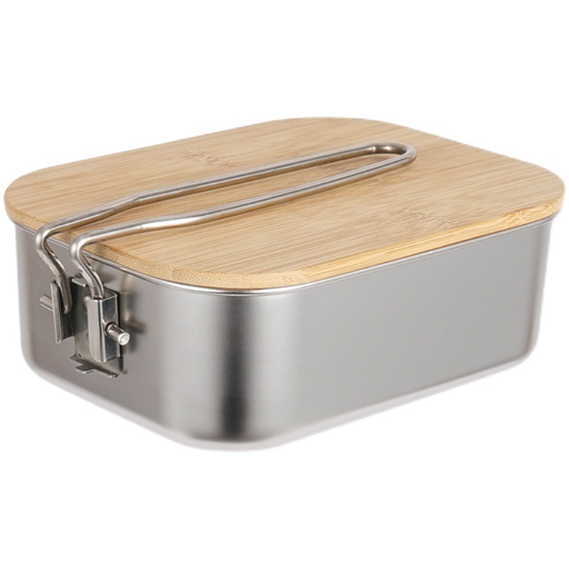 野营户外CLS不锈钢饭盒便当盒