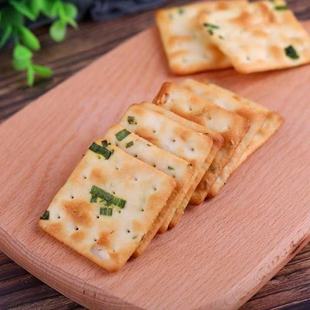 整箱 台湾中祥香葱苏打饼干牛轧饼原料蔬菜原味咸味梳打饼干 包邮