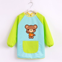 Медведь синий зеленый