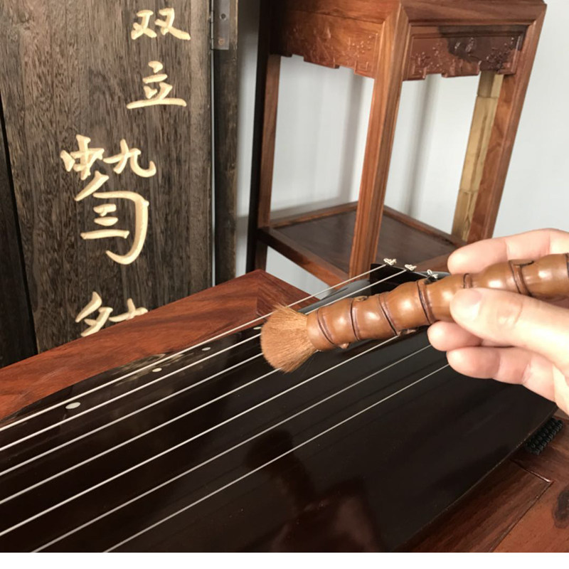 【七韵古琴】古琴刷 古琴去灰刷 柔软 碳化竹节手柄 古琴配件,乐器/吉他/钢琴/配件,古琴,淘宝优惠券,粉丝福利购,淘宝优惠卷
