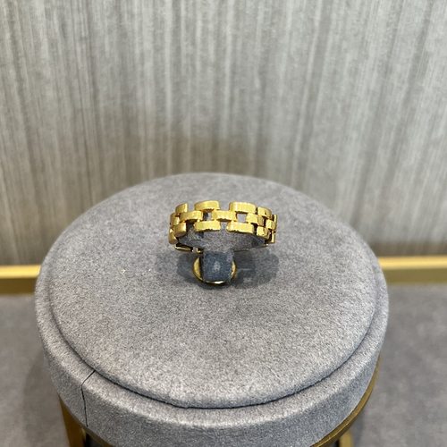 小众925纯银复古经典手表链戒指