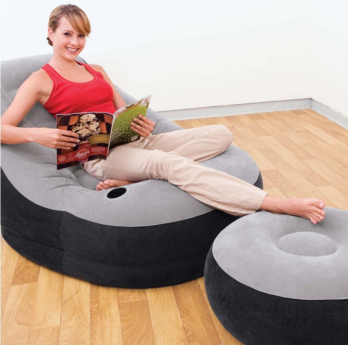 Ô×°INTEX68564³äÆøÉ³·¢µ¥ÈËÀÁÈËɳ·¢ÒοÉÕÛµþ»§ÍâÐÝÏÐɳ·¢´²