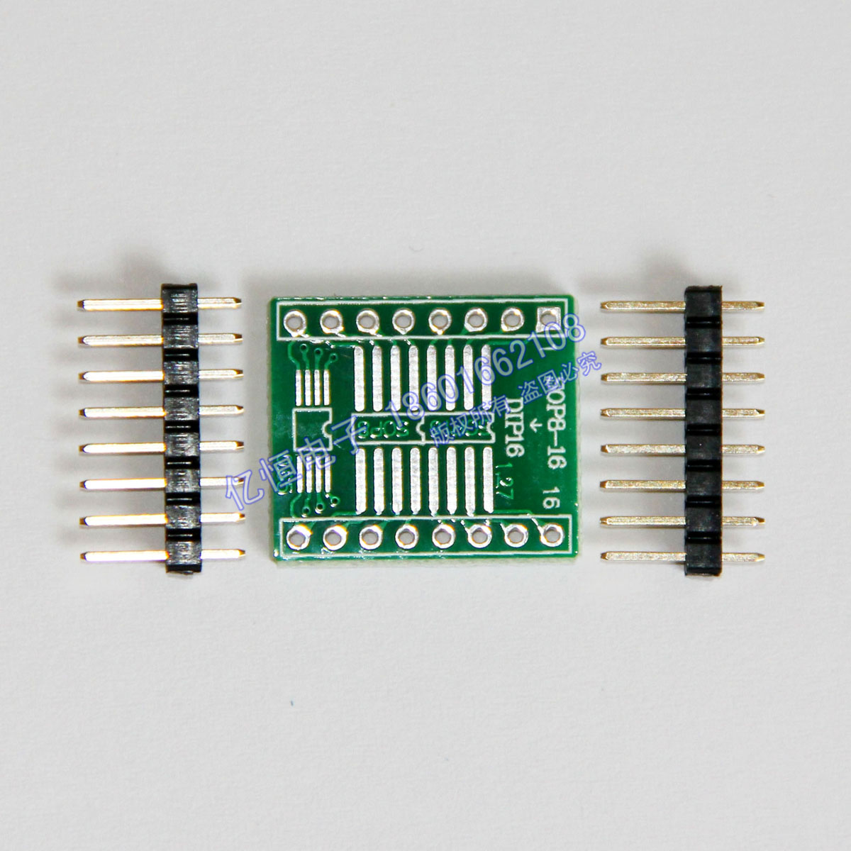 SOP8 TSSOP8 SOP16转DIP16 多功能转换板 烧写板 测试板 烧录板