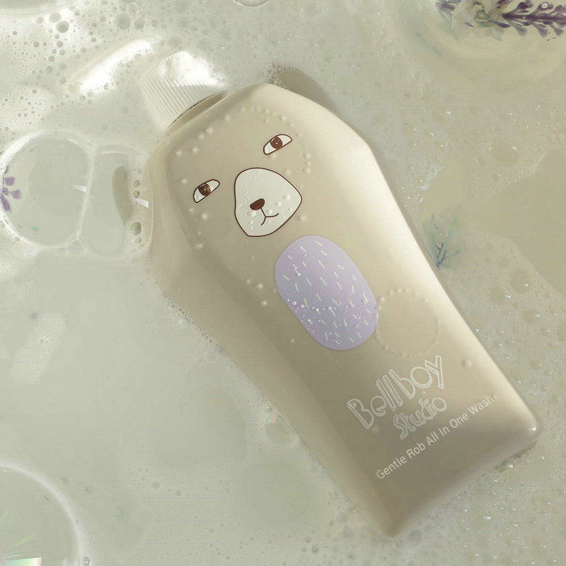 韩国bellboy studio叮铃宝婴儿洗发水沐浴露二合一400ml宝宝洗脸