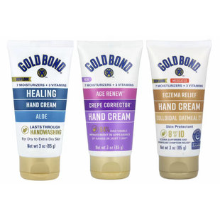 Gold bond高博桂花修复护手霜85g燕麦舒缓湿痒维生素E抗皱护手霜