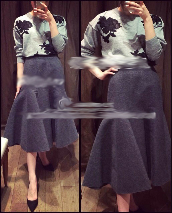 Lavin半身鱼尾长裙