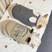 法斗衣服秋冬加厚马甲宠物狗狗保暖棉服巴哥斗牛小狗棉袄背心外套