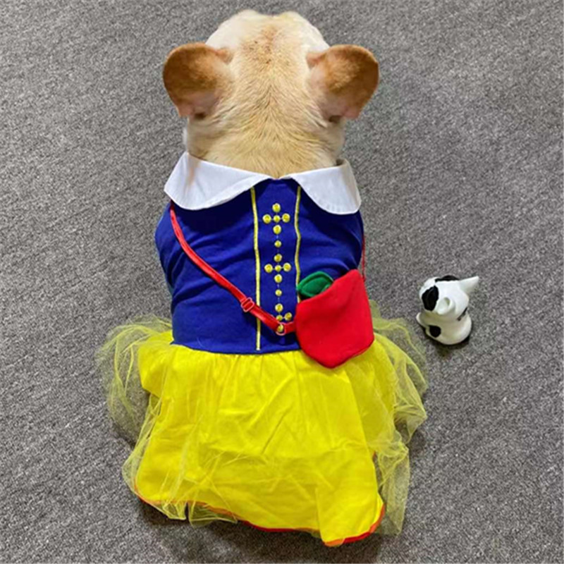 法斗宠物潮牌变身装连衣裙