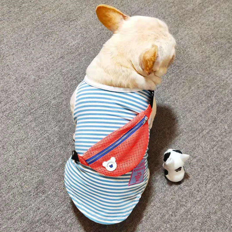 法斗巴哥犬薄款弹力背包宠物狗狗