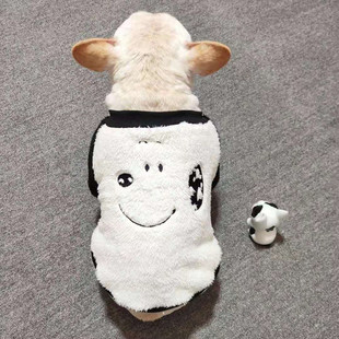 狗狗秋冬加绒宠物衣服法斗巴哥英斗柴犬比熊泰迪保暖卫衣胖狗棉衣