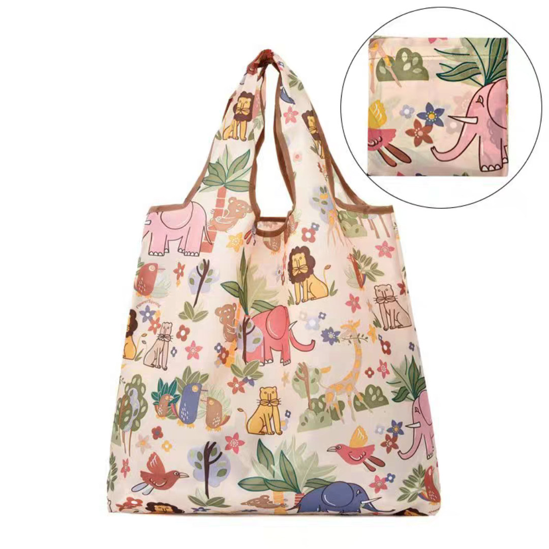 大容量韩国购物袋可折叠卡通可爱便携单肩手提超市旅行环保买菜包,收纳整理,购物袋/环保袋/帆布袋,淘宝优惠券,粉丝福利购,淘宝优惠卷