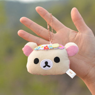 Rilakkuma 轻松熊冰箱贴 轻松小熊 后面带磁铁 毛绒玩具公仔玩偶