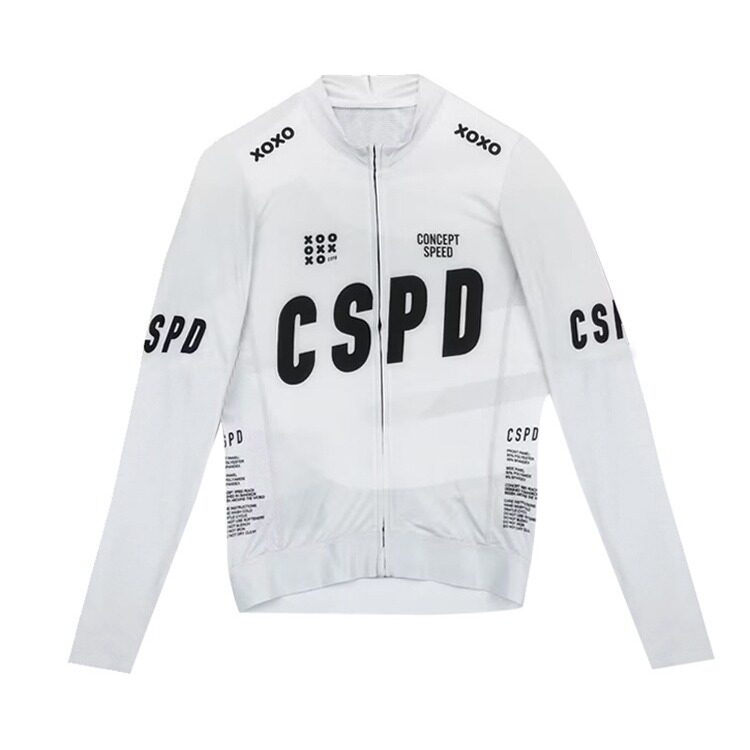 2024新款CSPD夏季男女款户外运动自行车公路车长袖骑行服爆款休闲
