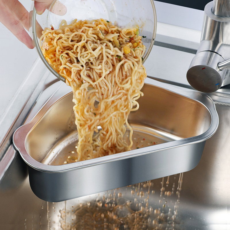 水槽沥水篮304不锈钢厨房