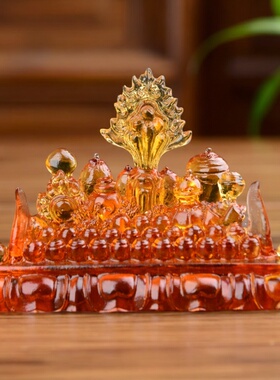 古法琉璃密宗总集黄色供奉用品