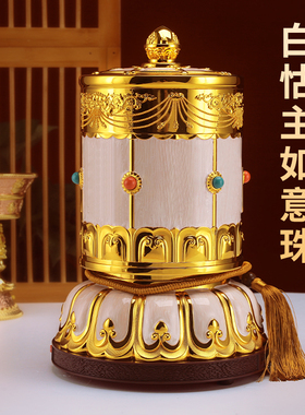 锌合金彩绘筒桶家用摆件